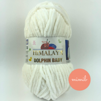 Dolphin Baby 80363 - smotanovo biela